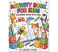 My First Animal Alphabet Coloring Book: Learn English ABCs with Fun Animal Friends - Screen-Free Activities for Ages 3-6