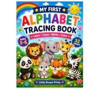 My First Animal Alphabet Tracing Book: Learn Letters, Trace, Color & Have Fun!