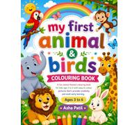 MY FIRST ANIMAL & BIRDS COLORING BOOK: Fun and Easy Animal Coloring Pages for Toddlers and Preschoolers.