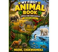 MY FIRST ANIMAL BOOK: ANIMALS AND THEIR HABITATS FOR KIDS AGES 2-6: Meet Amazing Animals and Discover Where They Live
