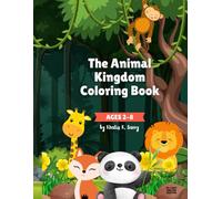 My First Animal Coloring Book for Kids Ages 2-8: Big, Simple Ocean, Safari, Farm & Domestic Creatures to Color and Name - 30+ Easy Designs for Little Hands & Early Learning Fun