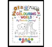 My First Animal Coloring Book for Kids Ages 3-6: Easy Educational Coloring Pages with Cute Zoo, Farm, and Jungle Animals - Thick Lines for Early Motor Skills and Creative Fun