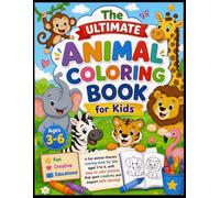 My First Animal Coloring Book For Little Hand: Fun and Easy Animal Coloring Pages for Toddlers and Preschoolers | Cute Zoo, Farm, Forest, and Jungle Animals with Bold and Simple Designs