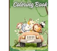 "My First Animal Coloring Book for Toddlers: Fun and Easy Coloring Pages for Kids Ages 1-7": "Cute Animals Including Lion, Bear, Monkey, Cow and More ... Perfect for Little Hands and Early Learning"