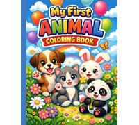 My First Animal Coloring Book: Fun and Easy Farm Animals for Kids Ages 3-8