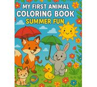 My First Animal Coloring Book: Summer Fun