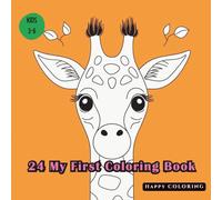 My First Animal Coloring Book with Words: Fun & Easy Animal Coloring Pages for Kids Ages 3-6: Learn Animal Names While Coloring Cute Creatures from Around the World