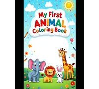 My First Animal Colouring Book: With name puzzles