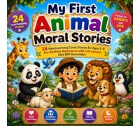 My First Animal Moral Stories: Comic-Style Picture Stories for Ages 1-8 | Fun Bedtime Stories with Life Lessons