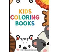 My First Baby Animal Coloring Book for Kids Ages 3-6!