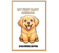 My First Baby Animals Coloring Book