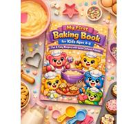 My First Baking Book for Kids: Easy No-Bake Recipes | Cartoon Friends (Ages 4-8)