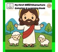 My First Bible Characters Coloring & Learning Book