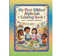 My First Biblical Alphabet Coloring Book