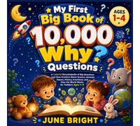 My First Big Book of 10,000 Why Questions: A Colorful Encyclopedia of Big Questions and Clear Answers About Science, Animals, Nature, History, Inventions, and How the World Works for Toddlers Ages 1-4