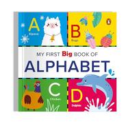 My First Big Book of Alphabet: Illustrated Board Book of ABC for PreSchool Kids, Toddlers | Book for 1+ [Penguin Early Learning Series]