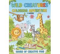 My First Big Book of Animals: An Easy Toddler Coloring Book with Bold Lines for Kids Ages 3-6 | Featuring 10+ Simple Illustrations of Jungle, Farm, and Sea Creatures