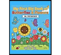 My First Big Book of Butterflies & Flowers Coloring: Over 40Jumbo, Easy-to-Color Designs with Simple Outlines | Fun, Educational Activity Book for Toddlers, Preschoolers & Kids Ages 3-7