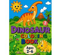 My First Big Book of Dinosaur: Simple Coloring Book for Kids Ages 2-6 (My First Dinosaur Coloring Books)