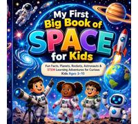 My First Big Book of SPACE for Kids |Fun Facts, Planets, Rockets, Astronauts & STEM Learning Adventures for Curious Kids Ages 3-10: First Educational Space Discover Book with Simple Answer & Fun fact