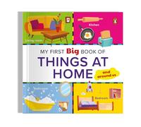 My First Big Book of Things at Home: Illustrated Board Book of Things at Home for PreSchool Kids, Toddlers | Book for 1+ [Penguin Early Learning Series]