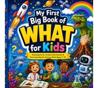My First Big Book of WHAT for Kids | Amazing Facts, Science Discoveries & Fun Learning for Curious Kids Ages 3-10: Fun Science Educational Questions | Discover Space, Nature, Animals & Science Fun