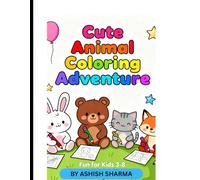 My First Big Coloring Book for Kids Ages 3-6: Easy & Fun Animals Cute and Easy Farm, Jungle & Ocean Animals for Toddlers and Preschoolers