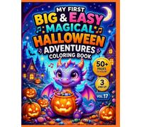 My First Big & Easy Spooky-Cute Halloween Coloring Book Vol. 17: 50+ Adorable Halloween Coloring Pages with Bold Lines and Large Simple Designs for ... Up (My First Big & Easy Animal Coloring Book)