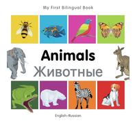 Mi primer libro bilingüe – Animales (inglés-ruso)