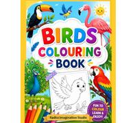 My First Bird Coloring Book for Kids Ages 3-8: Cute, Fun and Easy Coloring Pages for Preschoolers and Young Children