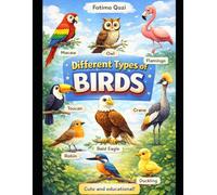 My First Bird Learning Book for Kids Ages 3-6: Colorful Bird Picture Book with Names | Fun and Easy Way to Learn Different Types of Birds for Preschool and Kindergarten