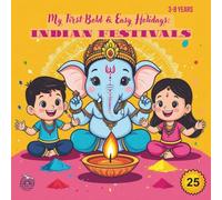 My First Bold & Easy Holidays: Indian Festivals: Diwali, Holi and More (Coloring Book for Kids Ages 3-8)
