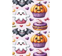 My First Boo!: Halloween Themed Journal Notebook, 100 Undated Lined Pages, Soft Cover, Halloween Print on Every Page.