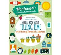 My First Book About Telling Time: Montessori Activity Book