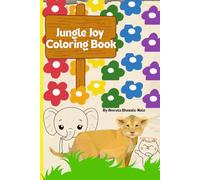 My first book- Jungle joy colouring book For Kids age (2 to 5 year) | colouring book kids