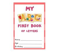 My First Book of Letters: The Magical World of Letters, Learn Through Coloring