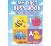 My First Busy Book for Kindergarten: 50+ Pages of Matching Shapes & Fun | 8.5 x 11 Busy Book for Toddlers 2-5 (Toddlers and Preschoolers)