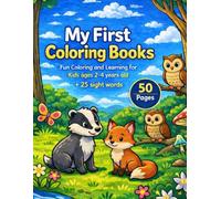 My First Busy Book for Toddlers Ages 2-4: Fun Coloring and Learning Activities with Sight Words | Easy Pages to Keep Kids Entertained at Home or On the Go