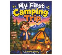 My First Camping Trip: A Camping Coloring Adventure For Kids 3-8 (My First Adventure Series)