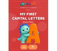 My First Capital Letters: Dinosaur Edition: A to Z Uppercase Tracing for Ages 3-5 (BlueBright Little Learners)