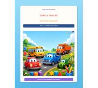 My First Cars And Trucks Preschool Activity Workbook (Children's Workbooks)