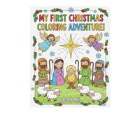 My First Christmas Coloring Adventure
