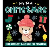 My first Christmas High Contrast Baby Book for Newborns 0-12