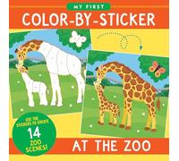 My First Color-By-Sticker at the Zoo
