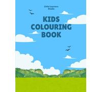 My First Colouring Book: Vegetables and Fruits for Kids: Simple Side-by-Side Colour and Outline Vegetable and Fruits Illustrations for Early Learning