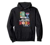 My First Communion 2026 New Level Achieved Comunión Sudadera con Capucha