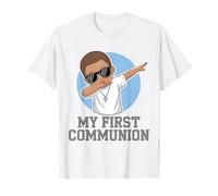 My First Communion Child Dabbing Primera Comunión Cool Boys Fun Camiseta