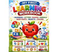 My First Concepts Coloring Book for Toddlers Ages 2-4 Numbers, Letters, Shapes, Animals & Objects |: Preschool Learning Activity Book | Early ... | Learning Through Coloring & Tracing