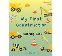 My First Construction Coloring Book