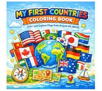 My First Countries Coloring Book